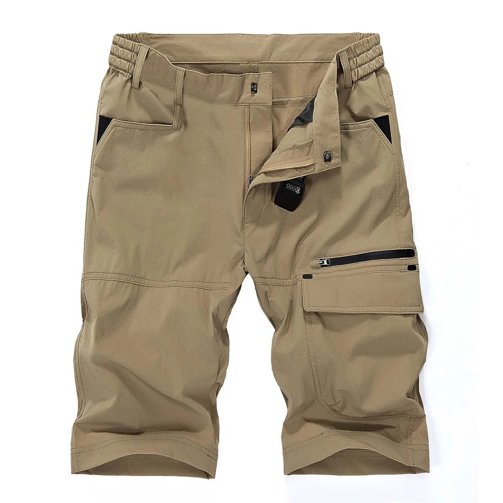 West Louis Multi-Pocket Tactical Cargo Summer Cotton Shorts