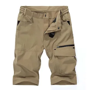 West Louis Multi-Pocket Tactical Cargo Summer Cotton Shorts