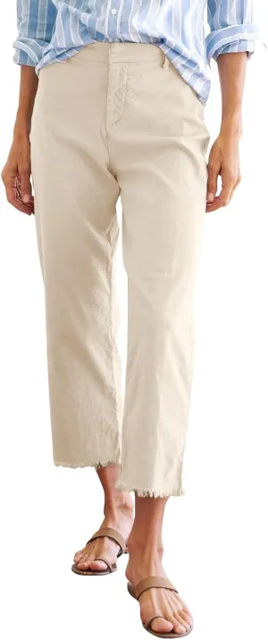 Women's Pants Petite Button Loose Summer Womens Capris Cargo Linen Cotton Capri Pants for Women Stretch Short