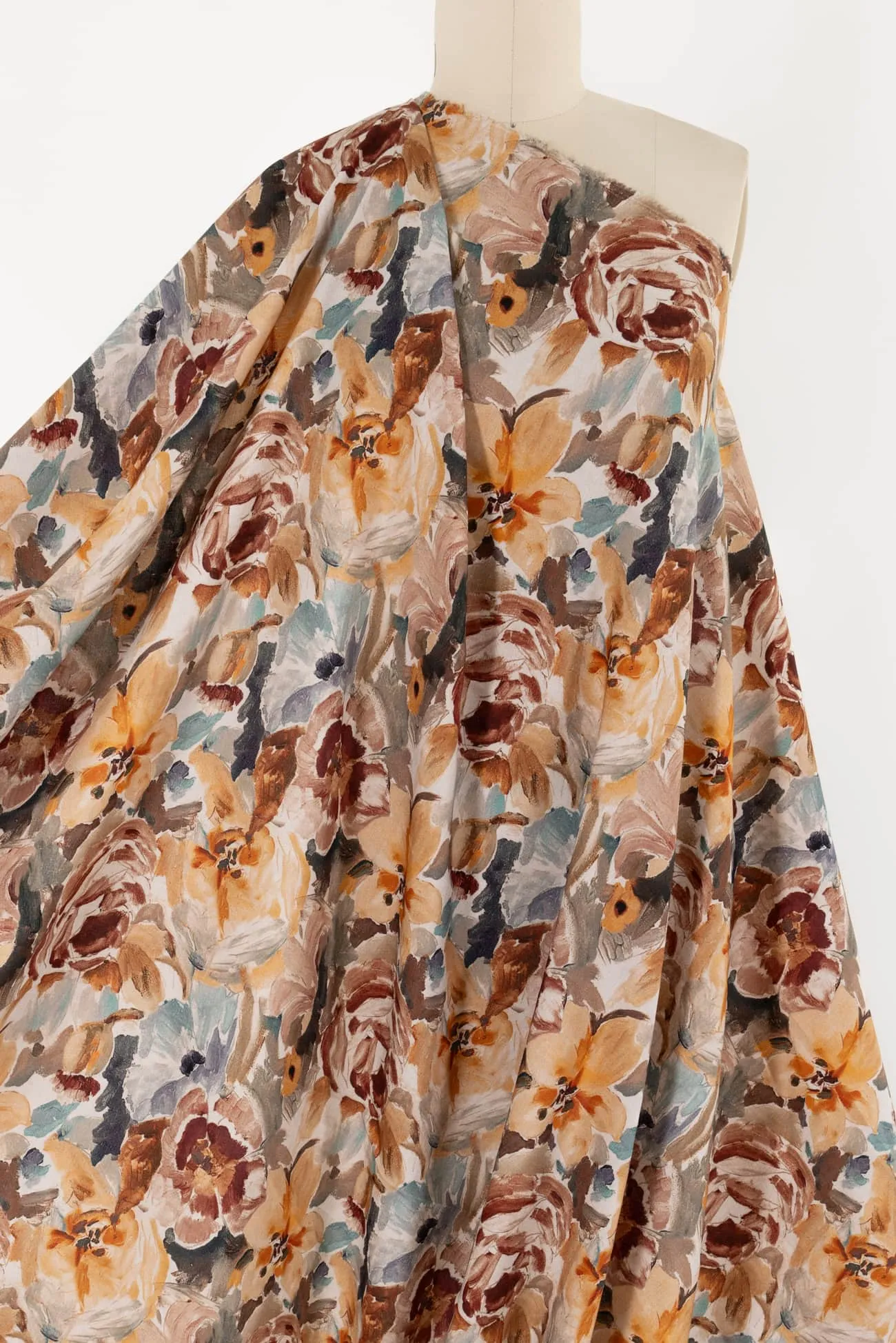 Wood Rose Viscose/Linen Woven