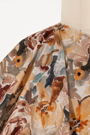 Wood Rose Viscose/Linen Woven