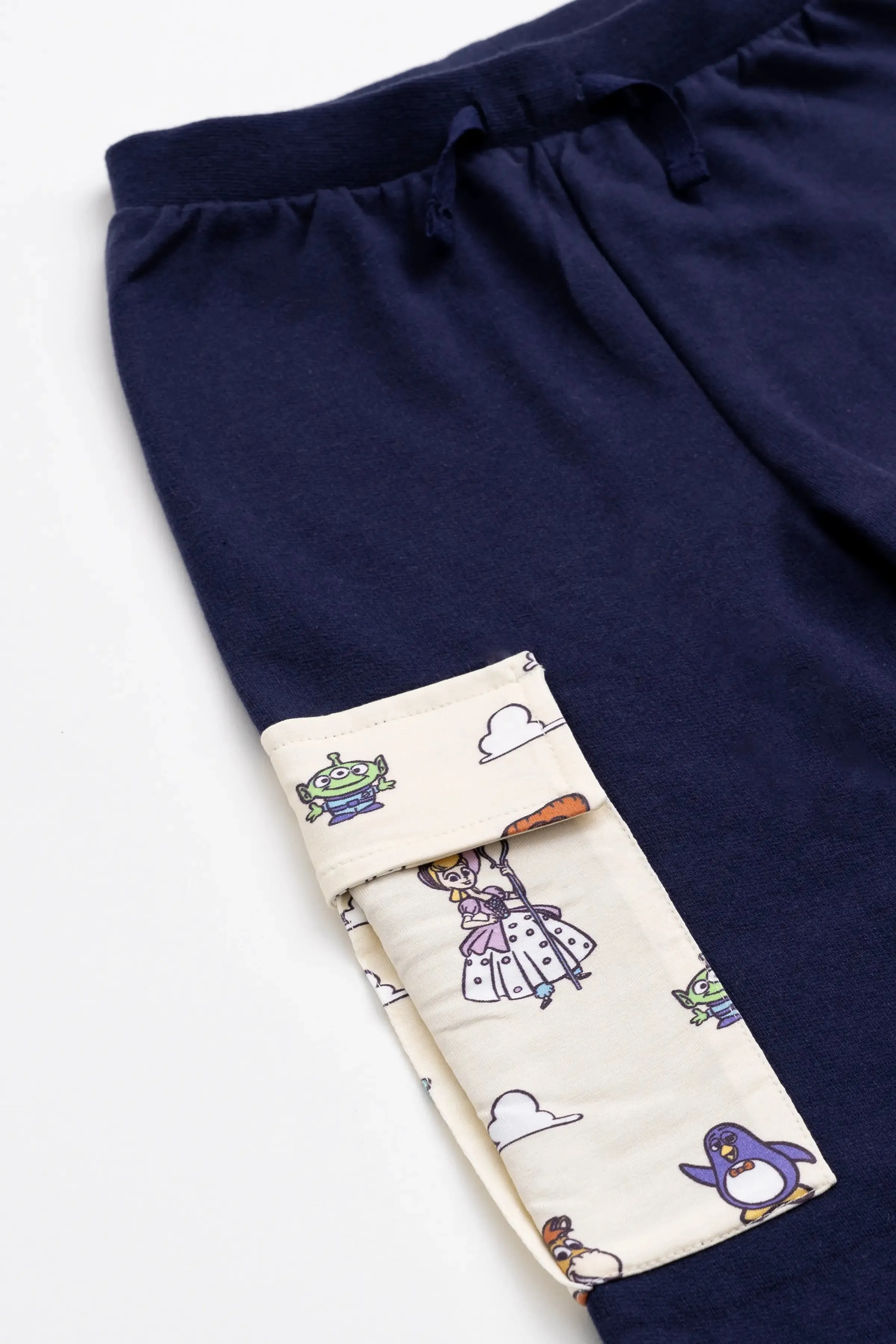 Zip-Up Hoodie Cargo Sweatpant Bundle_Toy Story on Navy