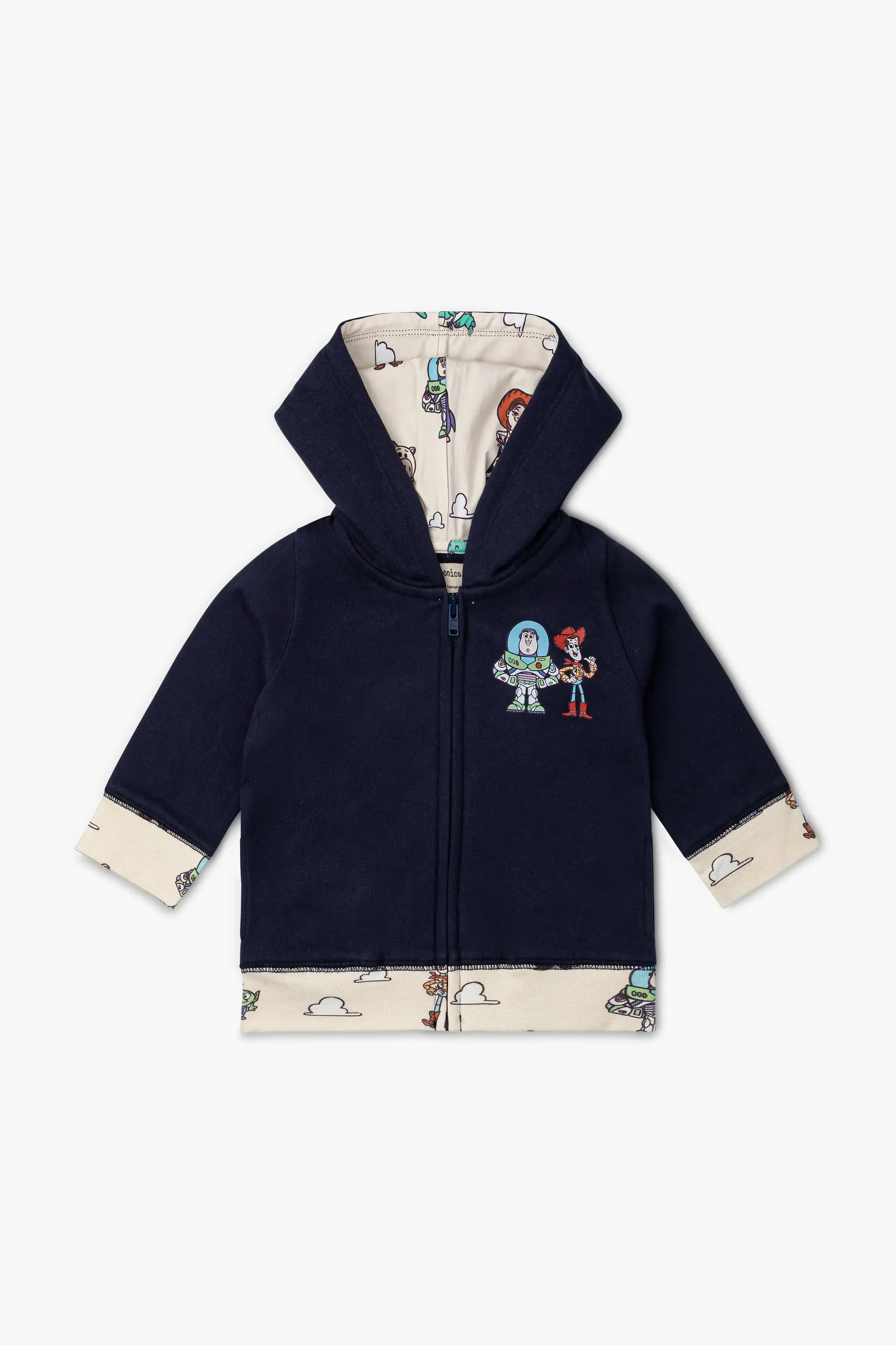 Zip-Up Hoodie Cargo Sweatpant Bundle_Toy Story on Navy